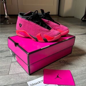 Jordan 14 Retro Low Shocking Pink